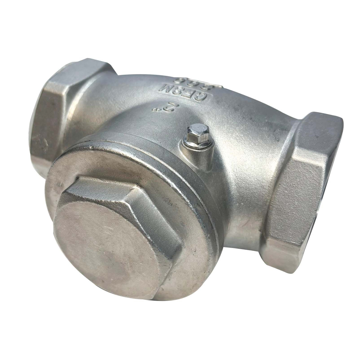 VALVULA CHECK (RETENSION) 2" ACERO INOXIDABLE SWING CHECK VALVE