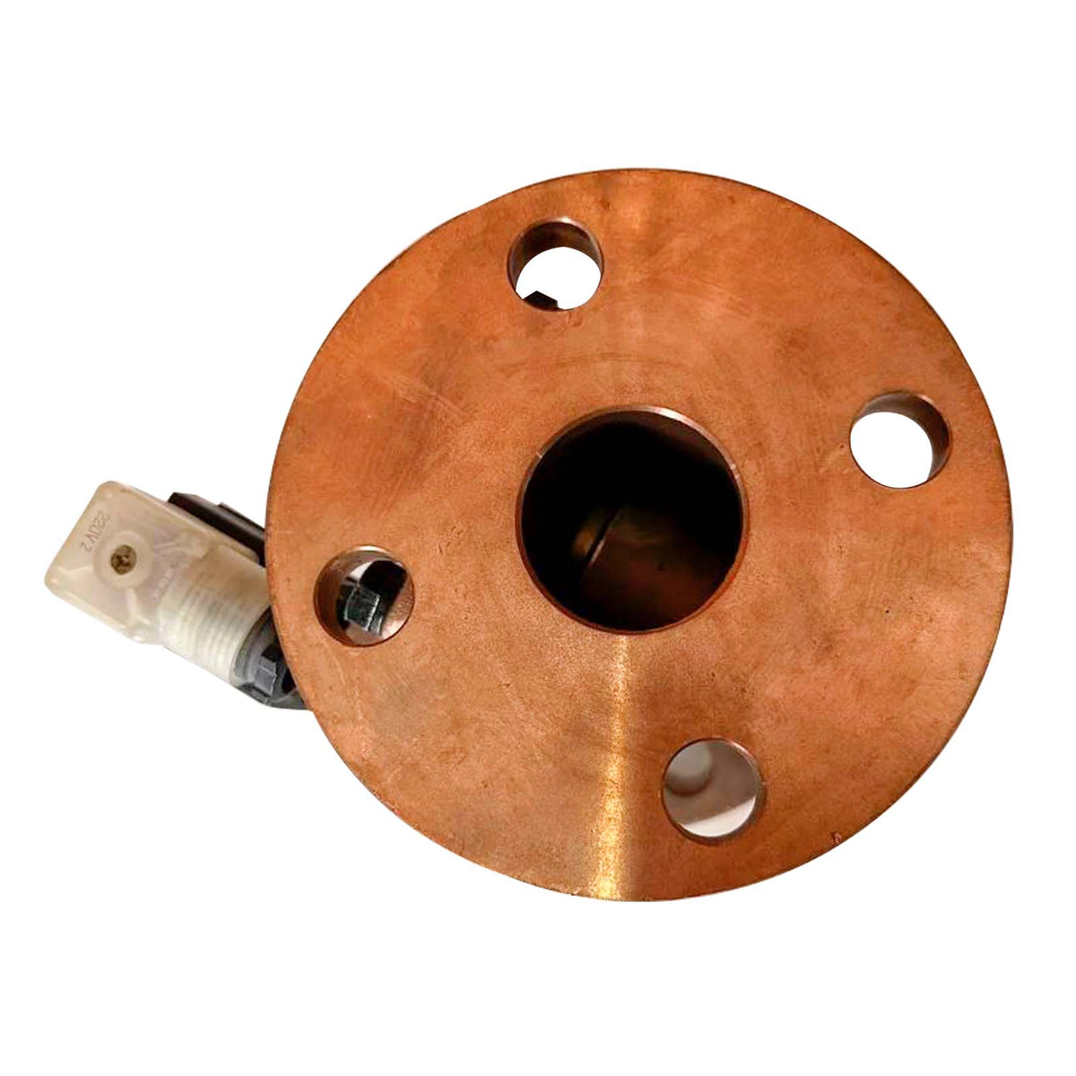 VALVULA SOLENOIDE BRONCE 2" BRIDADA 220V