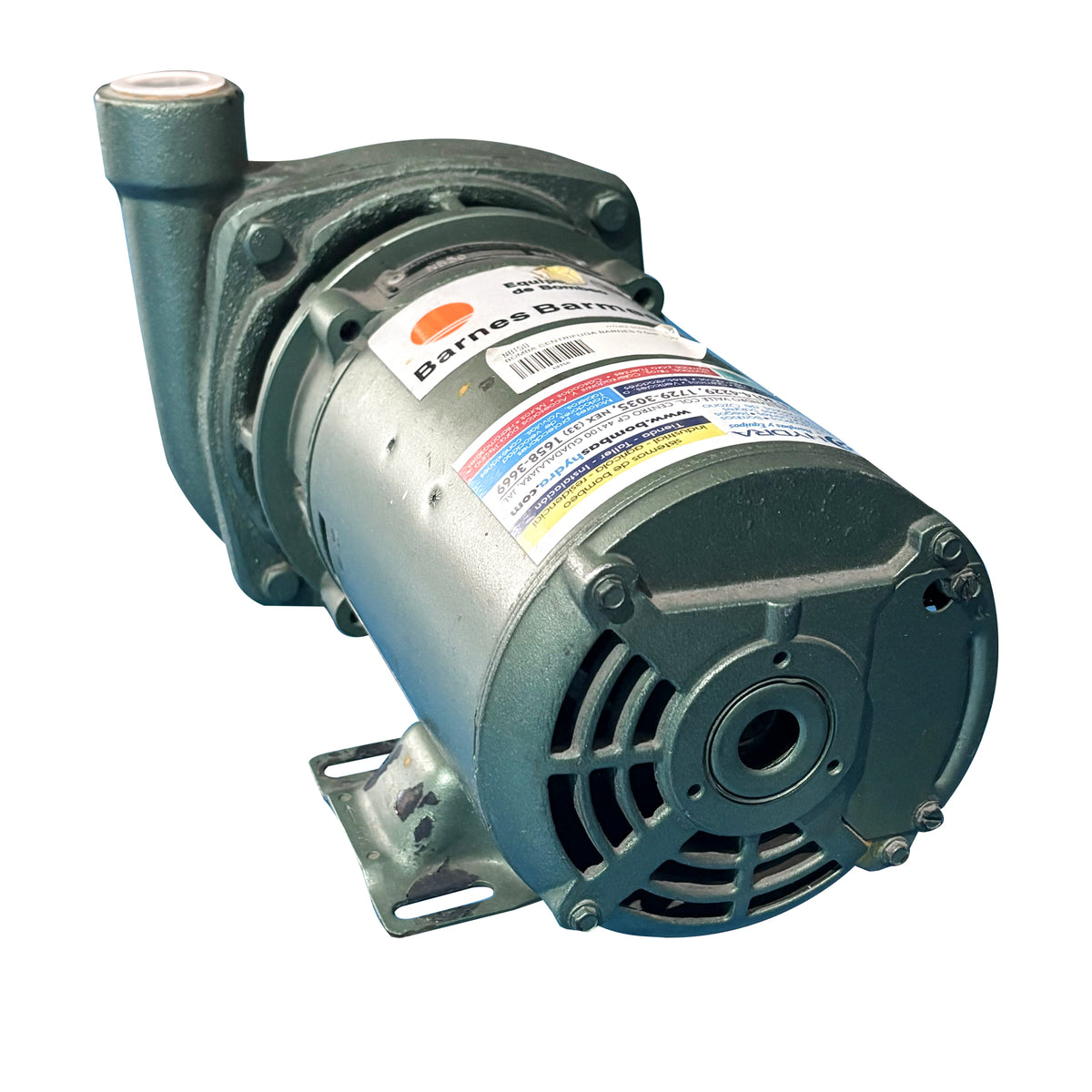 BOMBA CENTRIFUGA BARNES 0.5HP 1F