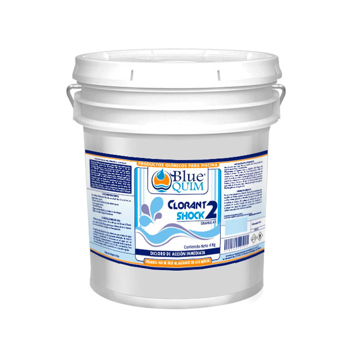 DICLORO SHOCK BLUE QUIM 18 KILOS