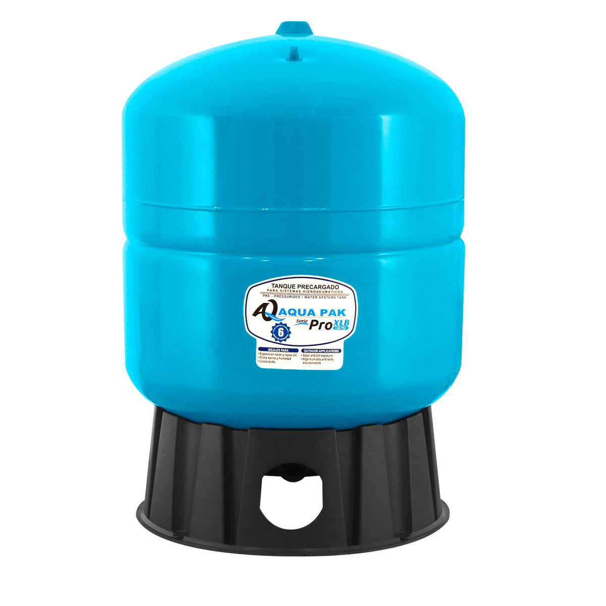 TANQUE PRECARGADO VERTICAL AQUAPAK 34 GALONES