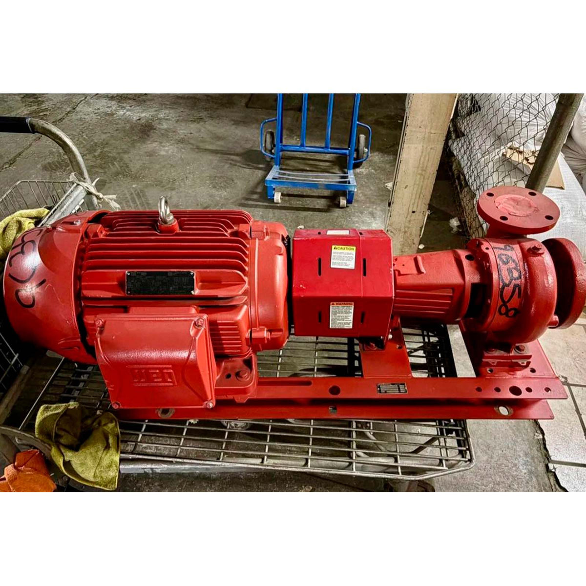 BOMBA HORIZONTAL TIPO CARACOL BELL & GOSSETT 40HP
