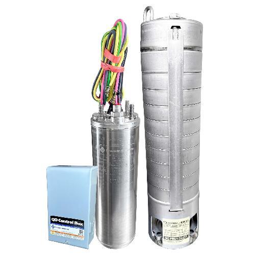 BOMBA SUMERGIBLE ALTAMIRA, MOTOR Y CAJA FRANKLIN 2HP 220V 1F DESC 2" 3LPS