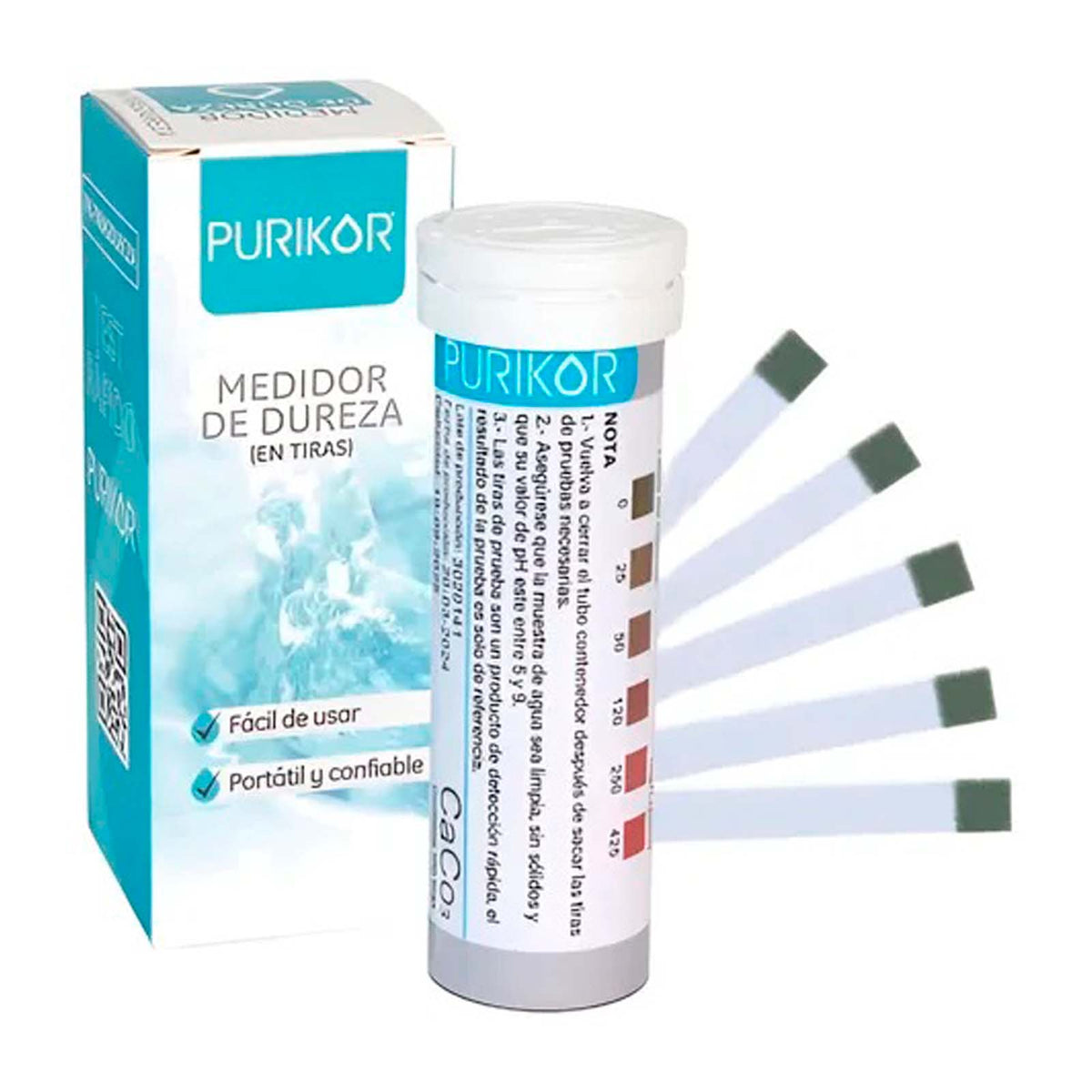 TIRAS PURIKOR PARA MEDIR DUREZA