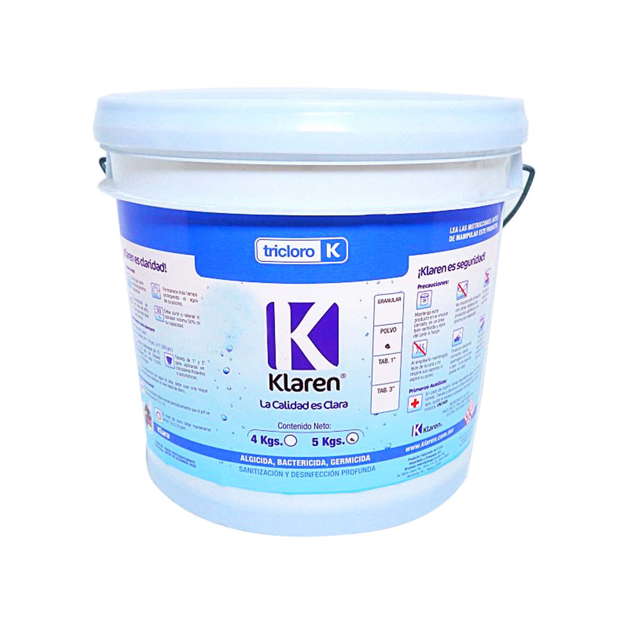 TRICLORO POLVO KLAREN 5 KILOS