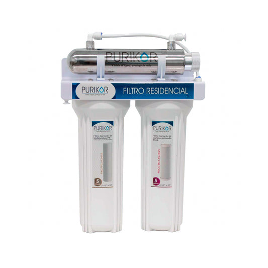 SISTEMA DE FILTRACION BASICA PURIKOR 3ETAPAS 115V 1F