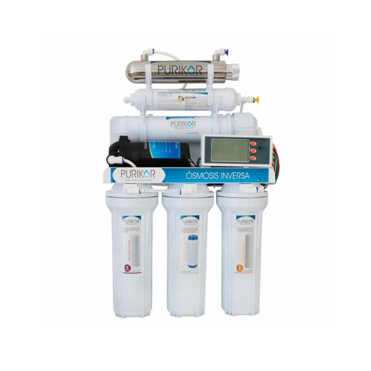 PURIFICADOR C/OSMOSIS INVERSA PURIKOR 6 ESTAPAS 100 GPD