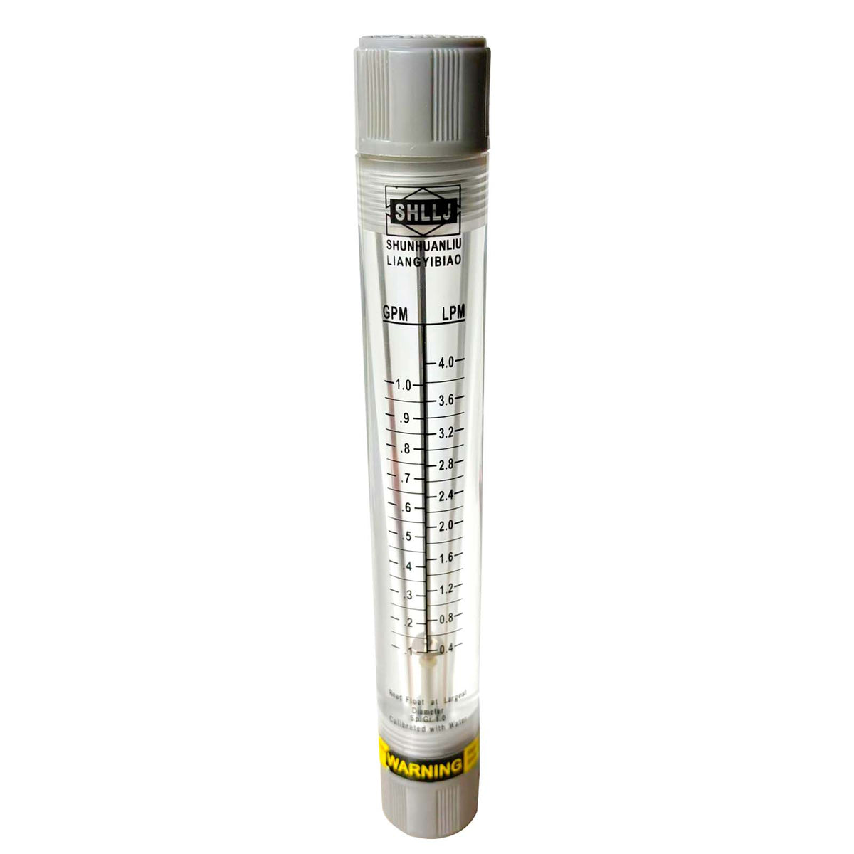 ROTAMETRO 0.1-1 GPM CONEXION DE PLASTICO