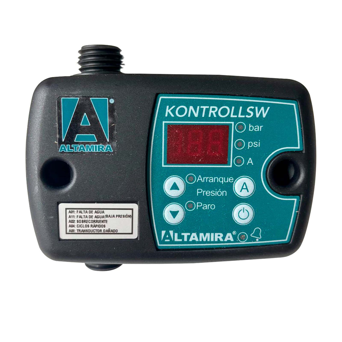 INTERRUPTOR DE PRESION DIGITAL ALTAMIRA 16A 108PSI 110/230V 1F