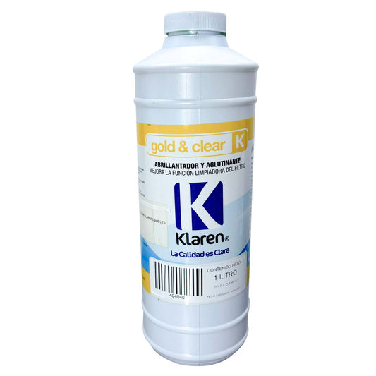 CLARIFICADOR GOLD AND CLEAR KLAREN 1 LITRO