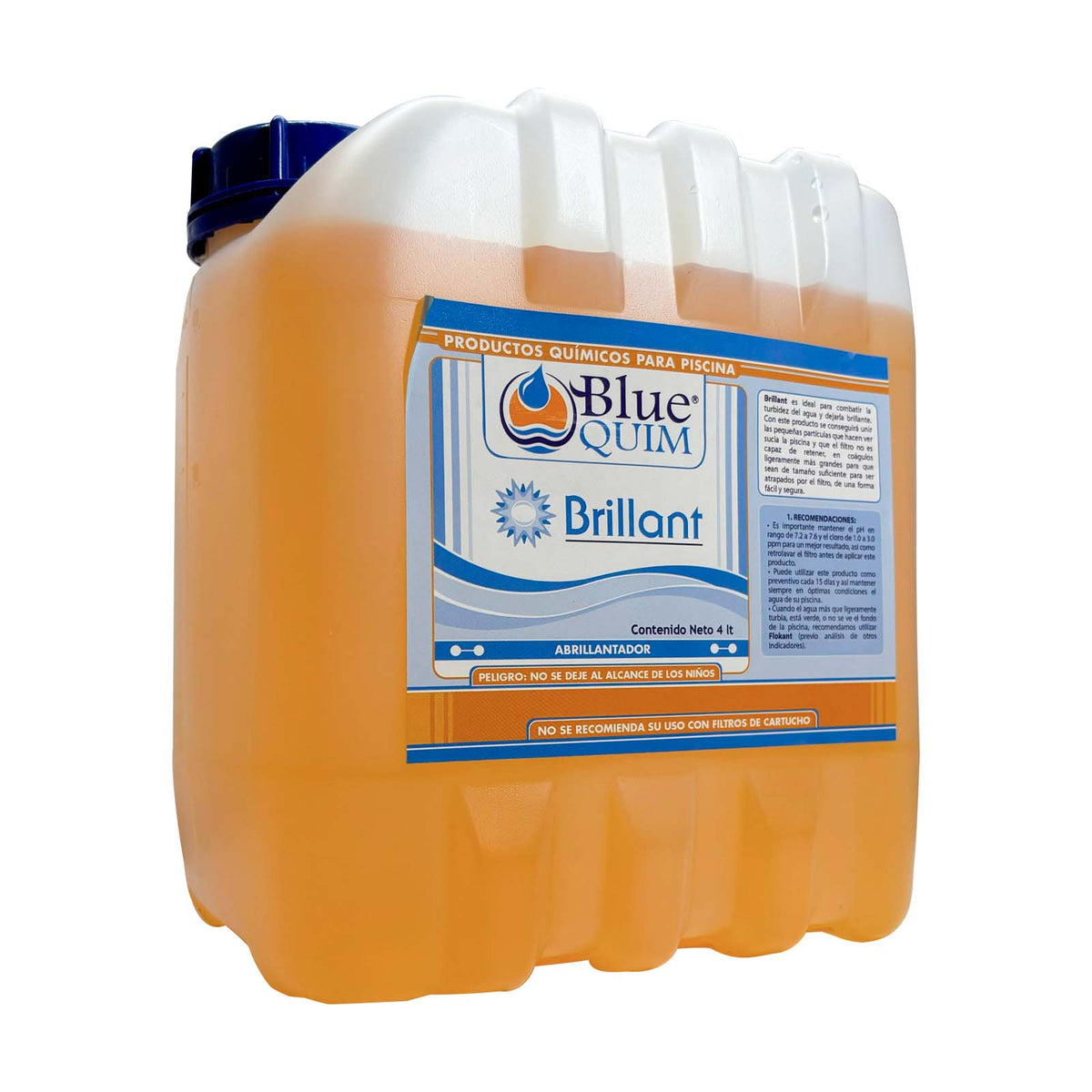 ABRILLANTADOR BLUE QUIM 4 LITROS