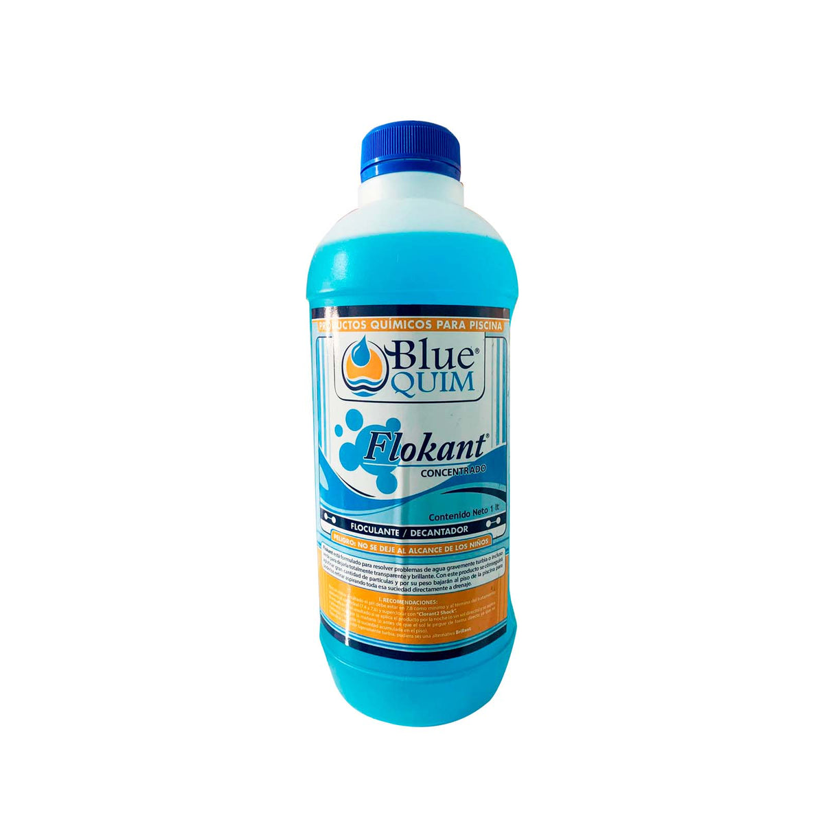 FLOCULANTE BLUE QUIM 1 LITRO